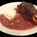 red beans with  smoked hamshank